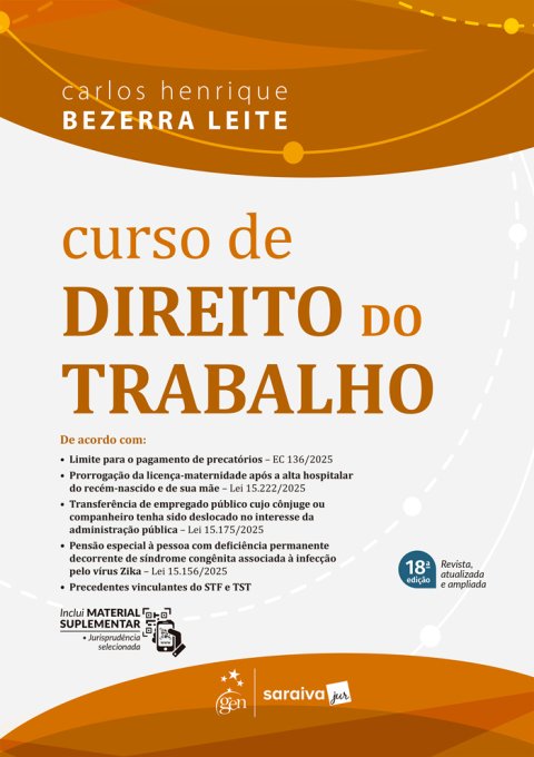 Curso de direito do trabalho