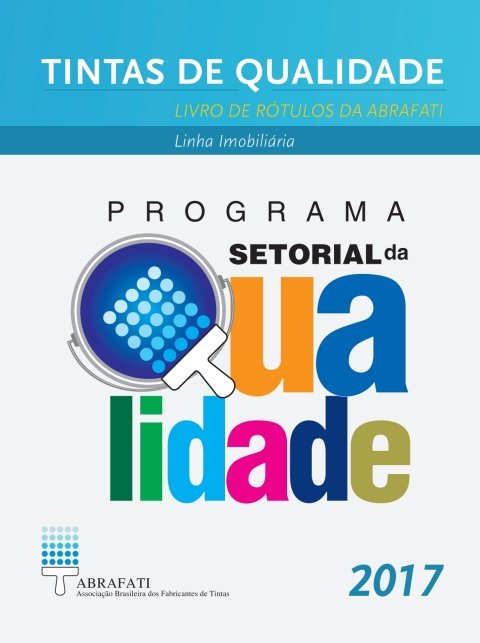 Tintas de qualidade livro de rótulos da ABRAFATI : linha imobiliária