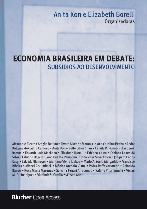 Economia brasileira em debate subsídios ao desenvolvimento
