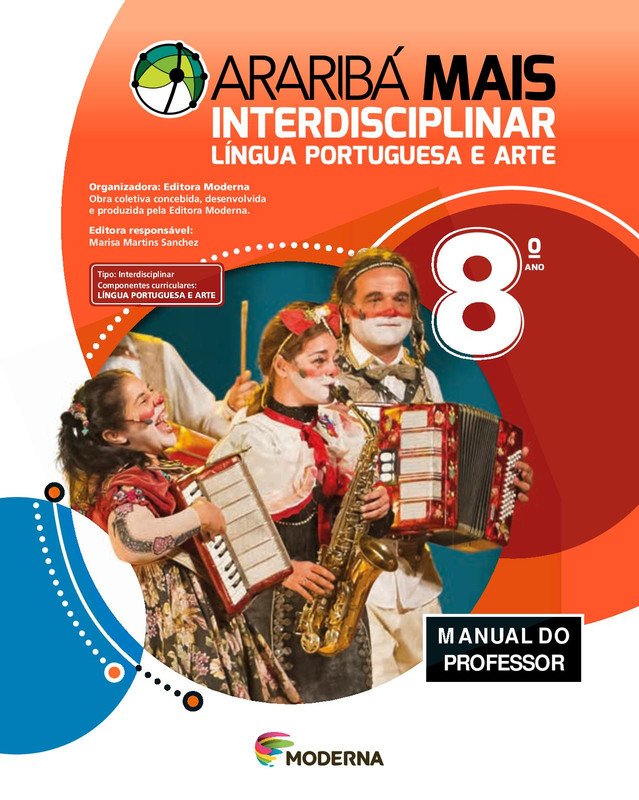 Araribá Mais Inter Língua Portuguesa e Arte - 8 ano