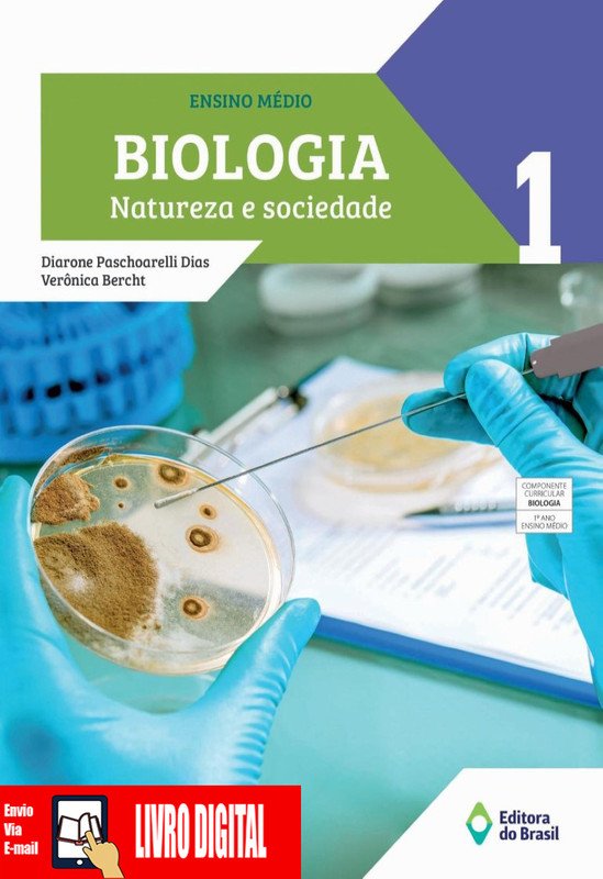 Biologia natureza e sociedade - Volume 1 em PDF