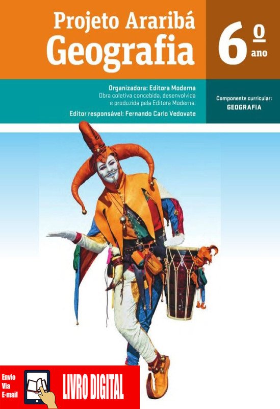Projeto Araribá Geografia - 3 ed - Ano 6 em PDF