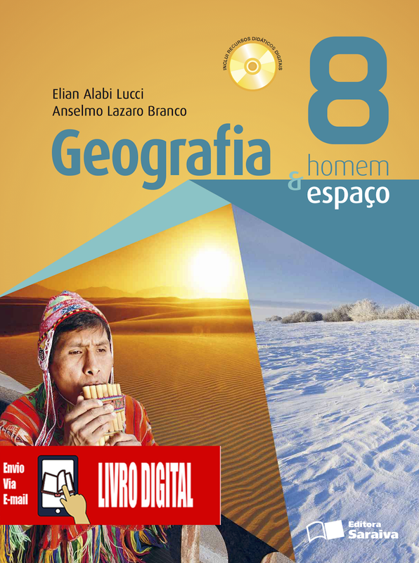 Geografia homem & espaço - Livro 8º ano em PDF