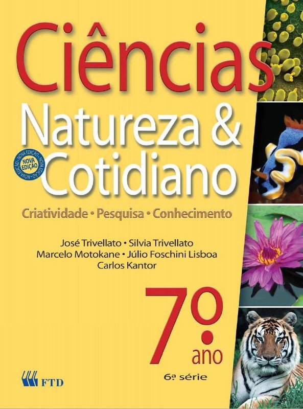 Ciências Natureza e Cotidiano 7 Ano