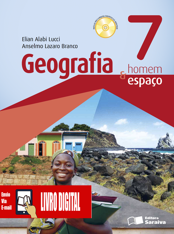 Geografia homem & espaço - Livro 7º ano em PDF