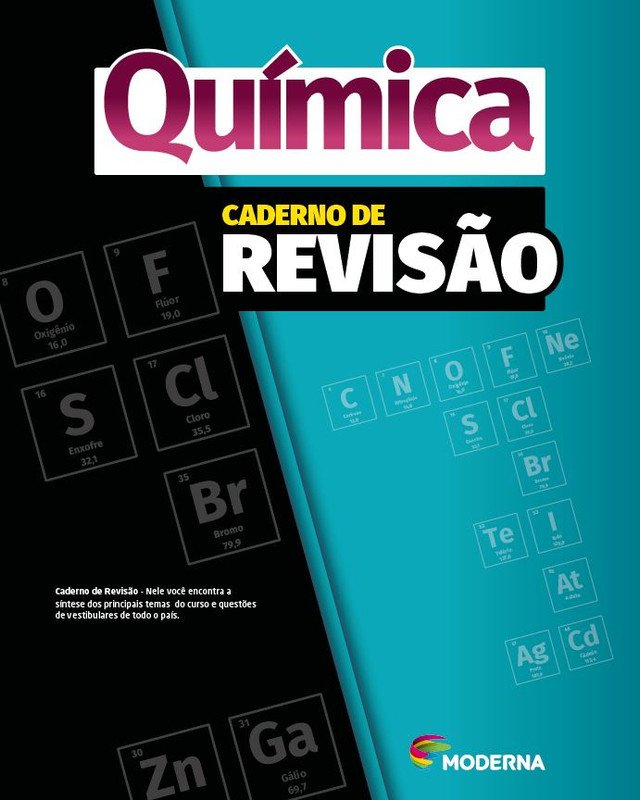 Química - Princípios e aplicações - Caderno de Revisão