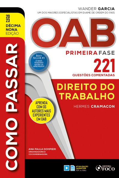 OAB primeira fase direito do trabalho