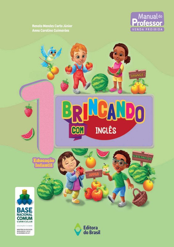 Brincando com inglês - Educação infantil - Ano 1 (Professor)