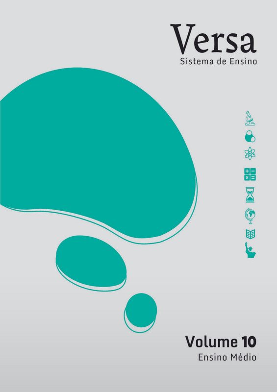 Versa - Sistema de ensino - Volume 10 - Ensino Médio (Professor)