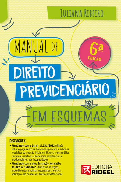 Manual de direito previdenciário em esquemas