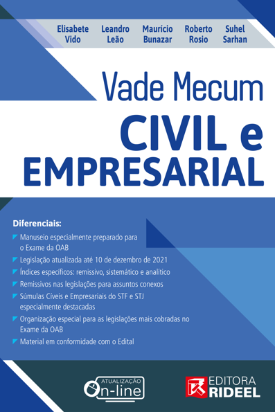 Vade mecum civil e empresarial + atualizações