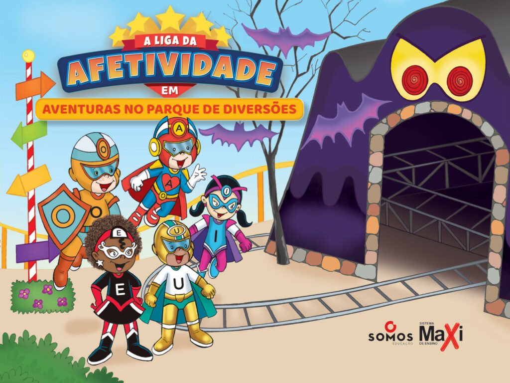 Maxi A liga da afetividade em Aventuras no parque de diversões