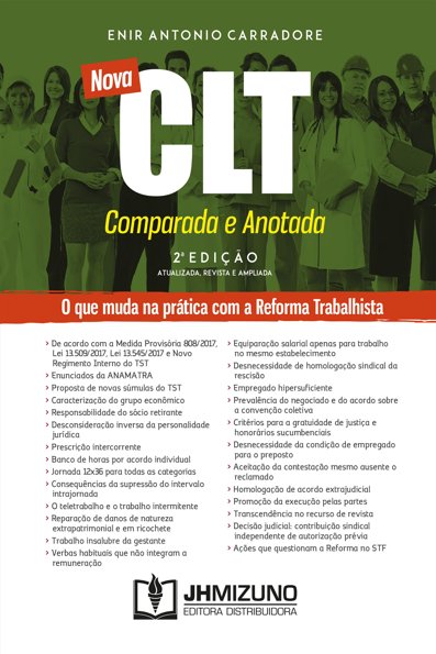 Nova CLT: comparada e anotada