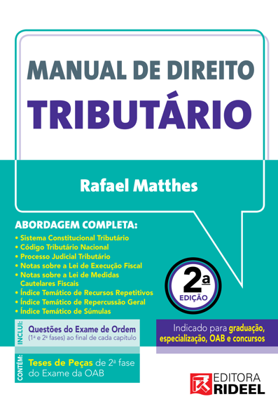 Manual de direito tributário