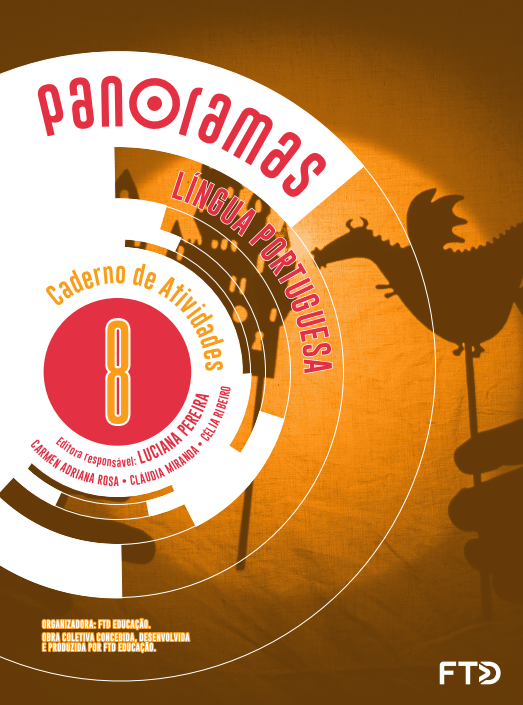 Panoramas Caderno de Atividades Língua Portuguesa 2025 8º ano