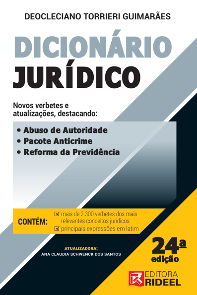 Dicionário jurídico