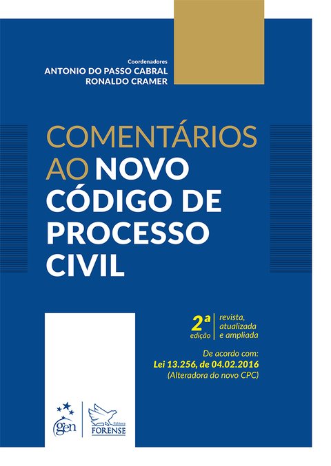 Comentários ao novo código de processo civil