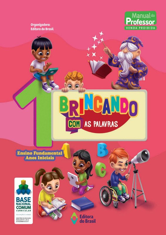 Brincando com as palavras - Ensino fundamental anos iniciais - Ano 1 (Professor)