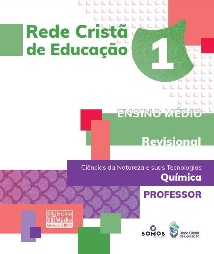 Rede Cristã de Educação - Química - Revisional 1