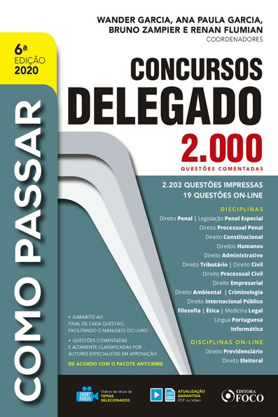 Concursos delegado 200 questões comentadas
