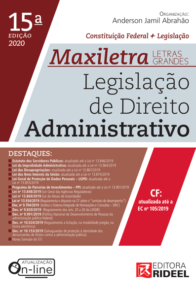 Legislação de direito administrativo