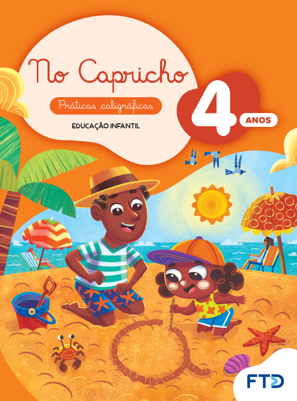 No Capricho - 4 anos - Caligrafia
