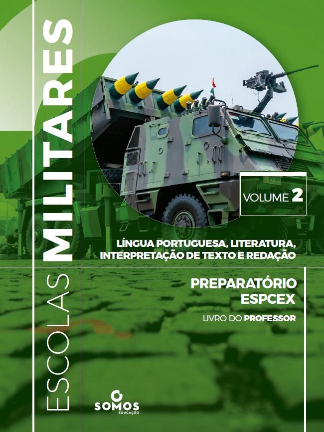 Escolas Militares - EsPCEx - Português, int. de texto, redação, Literatura - 2