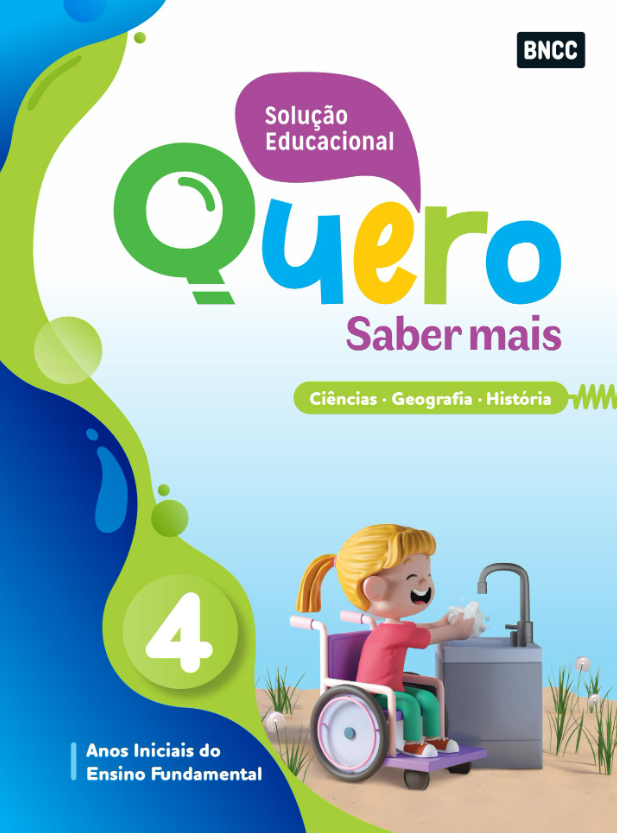 Quero Saber Mais Ciências, Geografia e História - 4º ano