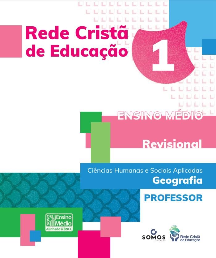Rede Cristã de Educação - Geografia - Revisional 1