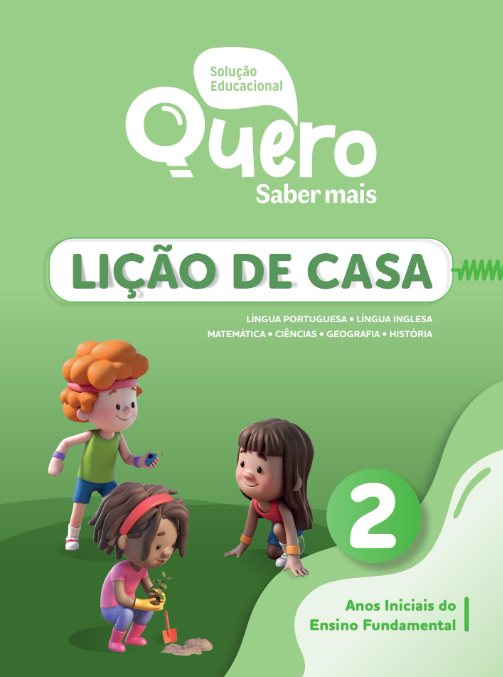 Quero Saber Mais - Lição de Casa - 2º ano